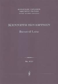 Sivertsen, Kenneth: Brevet til Loise for women’s choir with flute, cello and piano