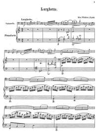 Winkler, Max: Larghetto op. 49