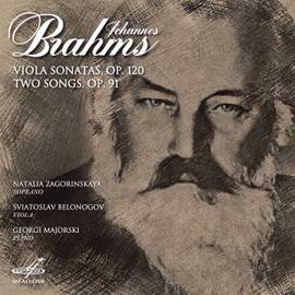 Brahms: Viola Sonatas, Op. 120 & Two Songs, Op. 91
