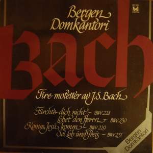 Fire Motetter Av J.S.Bach