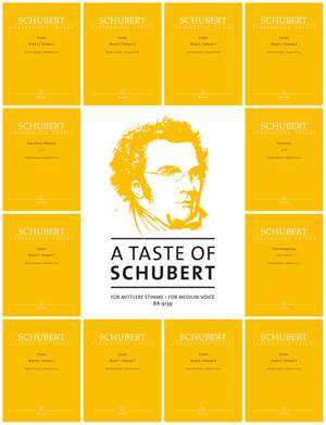 A Taste of Schubert for Medium Voice