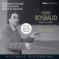 Hans Rosbaud conducts Brahms