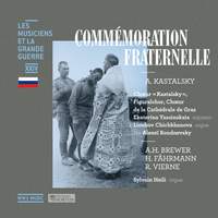 Commémoration fraternelle (Les musiciens et la Grande Guerre, Vol. 24)