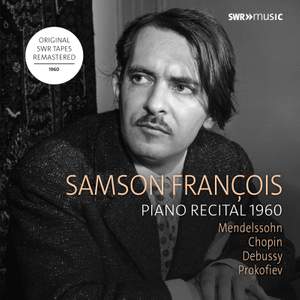 Samson François: Piano Recital 1960