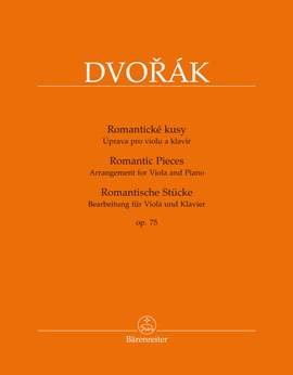 Dvorák, Antonín: Romantic Pieces op. 75