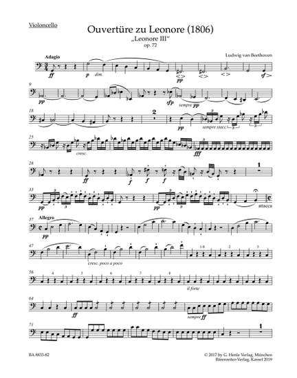 Beethoven: Leonore Overture No. 3