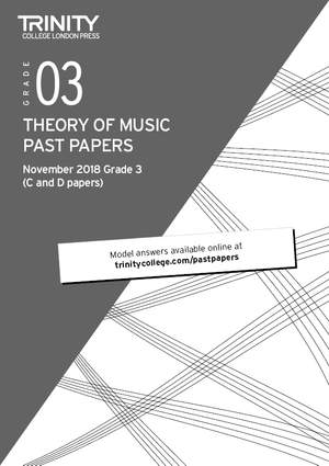 Trinity: Past Papers: Theory (Nov 2018) Grade 3