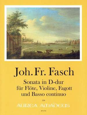 Fasch, J F: Sonata in D major