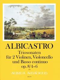 Albicastro, H: Triosonatas op. 8/4-6 Vol. 2