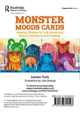 Monster Moods Cards: Helping Children to Talk About and Express Emotions and Feelings