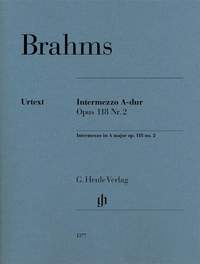 Brahms, J: Intermezzo A-dur op. 118 Nr. 2