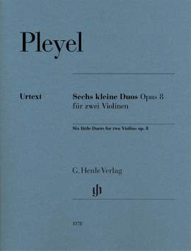 Pleyel, I J: Sechs kleine Duos op. 8