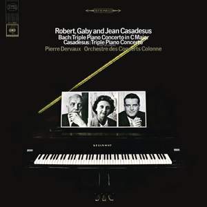 Bach & Casadesus: Concertos for 3 Pianos