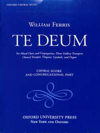 Te Deum: Choral Score and Congregational Part
