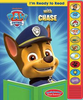 Nickelodeon PAW Patrol: I'm Ready to Read with Chase Sound Book