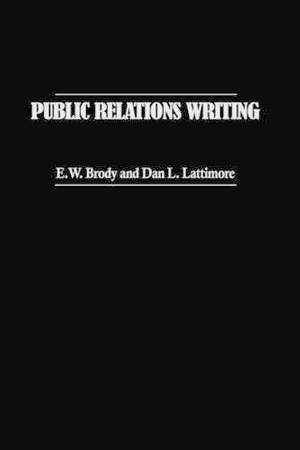 Public Relations Writing