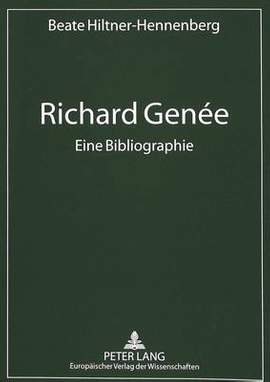 Richard Genée- Eine Bibliographie: Eine Bibliographie