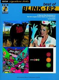 Best of Blink-182: Guitar Tab, Signature Licks