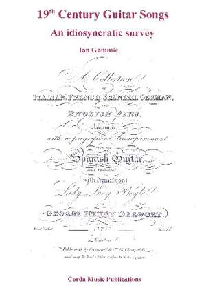 19th Century Guitar Songs: An Idiosyncratic Survey