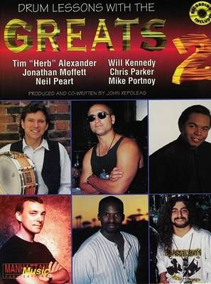 Drum Lessons with the Greats: v. 2