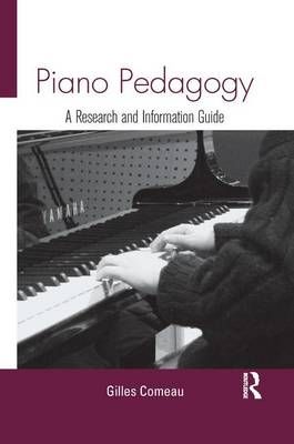 Piano Pedagogy: A Research and Information Guide