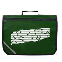 Mapac Music Bag: Excel - Music Notes (Green)