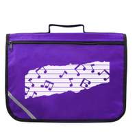 Mapac Music Bag: Excel - Music Notes (Purple)