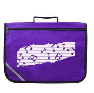 Mapac Music Bag: Excel - Music Notes (Purple)