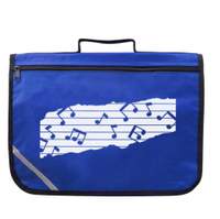 Mapac Music Bag: Excel - Music Notes (Royal Blue)