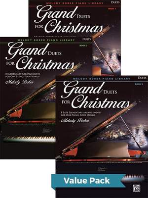 Bober, Melody: Grand Duets for Christmas 1-3 Value Pack