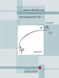 Borowski, J B: Streichquartett Nr. 1