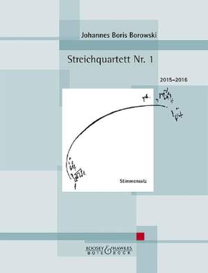 Borowski, J B: Streichquartett Nr. 1
