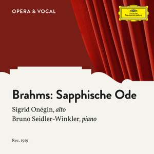 Brahms: 4. Sapphische Ode, Op. 94