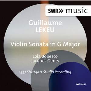Lekeu: Violin Sonata in G Major