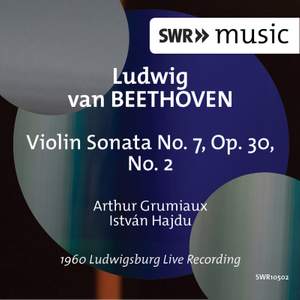 Beethoven: Violin Sonata No. 7 in C Minor, Op. 30 No. 2 (Live)