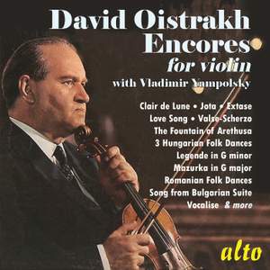 David Oistrakh: Encores