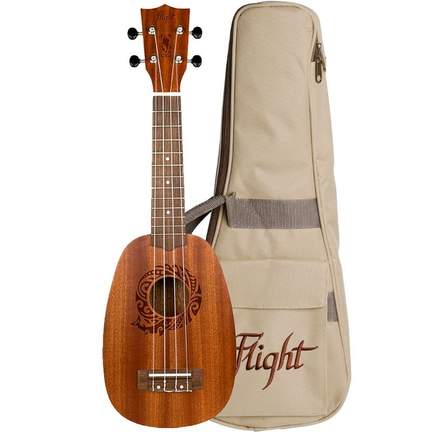 Flight: NUP310 Pineapple Ukulele - Sapele