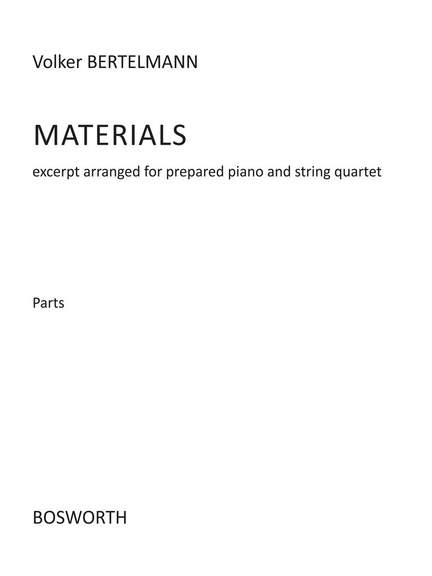 Hauschka (Bertelmann) Materials