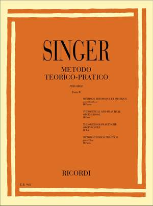 Sigismondo Singer: Metodo Teorico - Pratico per Oboe Vol. 2