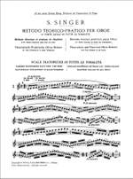 Sigismondo Singer: Metodo Teorico - Pratico per Oboe Vol. 2 Product Image