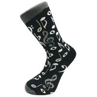 Socks Grey & White Music Notation