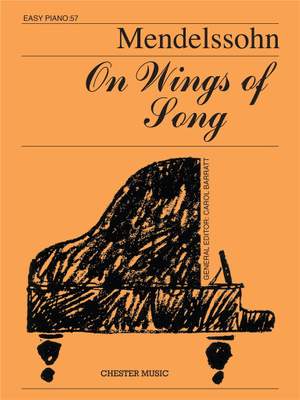 Felix Mendelssohn Bartholdy: On Wings Of Song (Easy Piano No.57)