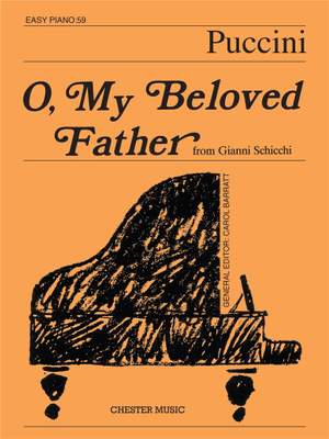 Giacomo Puccini: O My Beloved Father (Easy Piano No.59)