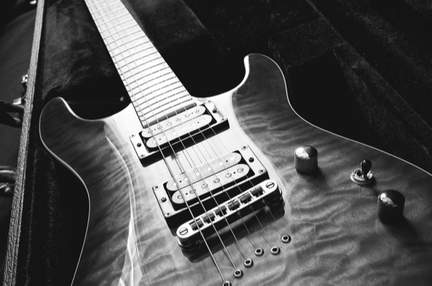 Greeting Card Electric Guitar