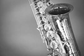 Greeting Card Saxophone