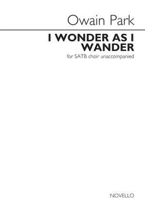 Owain Park: I Wonder as I Wander