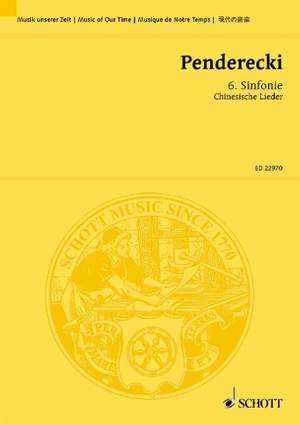 Penderecki, K: 6. Sinfonie