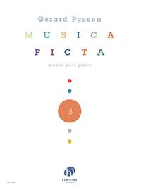 Pesson, Gerard: Musica Ficta Vol.3 (piano)