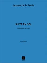 Jacques de la Presle: Suite En Sol 2 Violons Alto Et Vlc Materiel