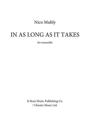 Nico Muhly: In As Long As It Takes
